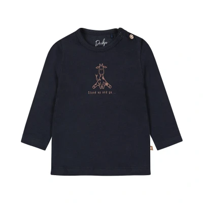 Afbeelding van Dirkje T Shirt Lange Mouw Navy 68