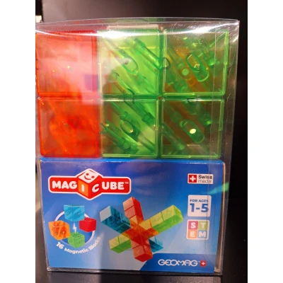 Afbeelding van Geomag Magicube Gems Colors Crystal 16 pcs.