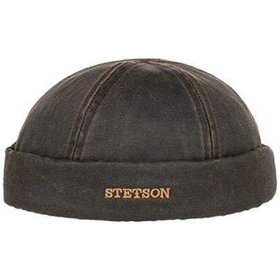 Afbeelding van Stetson Ocala docker Muts voor heren, zomer, pet, zelfklevende sluiting lente/zomer, Bruin