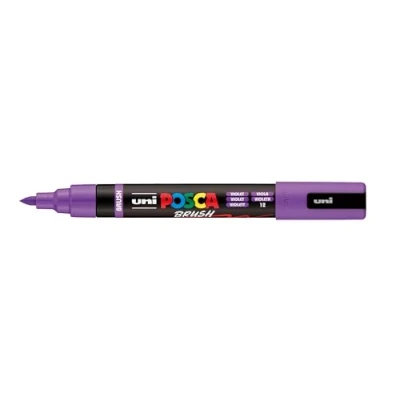 Afbeelding van Posca PC 5M brush 12 paars