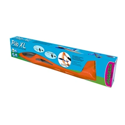 Afbeelding van Jamara Werpvliegtuig Pilo Xl Junior 68 Cm Schuim Oranje/blauw