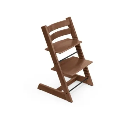 Afbeelding van Tripp Trapp stoel van Stokke, Warm Brown verstelbare, converteerbare voor peuters, kinderen en volwassenen handig, comfortabel ergonomisch klassiek ontwerp