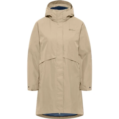 Afbeelding van Jack Wolfskin Baylight 3IN1 Parka, Dames, Maat: Large, Anis