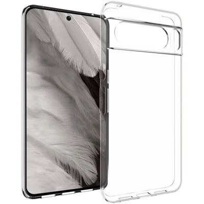 Afbeelding van Accezz Hoesje Geschikt voor Google Pixel 8 Pro Siliconen Clear Backcover Transparant