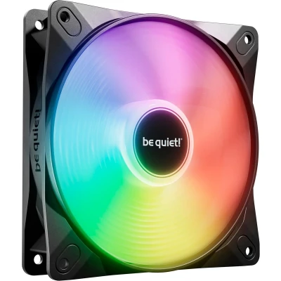 Afbeelding van be quiet! LIGHT WINGS LX Black Ventilatorhuis 120mm PWM high speed 61.8 cfm 2100 rpm 30.9 dBA ARGB LED 4 pin zwart