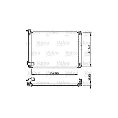 Afbeelding van Valeo Radiateur 735571