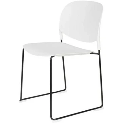 Afbeelding van Stord eetkamerstoel wit (Set van 4)
