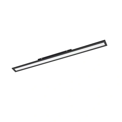 Afbeelding van EGLO connect.z Salobrena Z Smart Plafondlamp 120 cm Zwart/Wit Instelbaar wit licht Dimbaar Zigbee