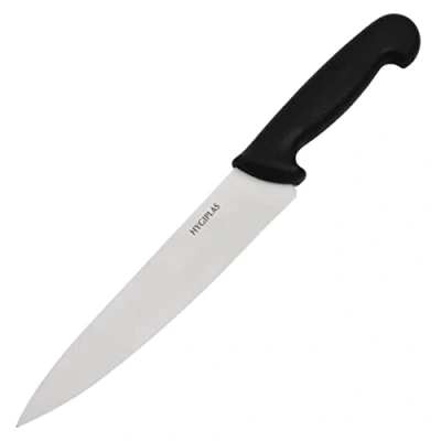 Afbeelding van Hygiplas koksmes 21,5cm zwart