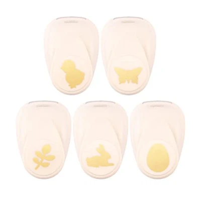 Afbeelding van Vaessen Creative Figuurpons Set Pasen 5 st. Medium