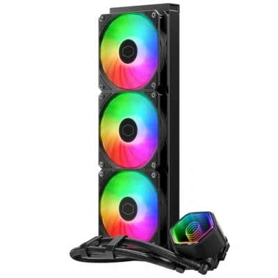 Afbeelding van Cooler Master MLW D36M A18PA R1 MasterLiquid 360 Core II ARGB, 360mm radiator, 3x 120mm ARGB Gen 2