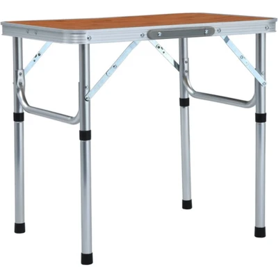 Afbeelding van vidaXL Campingtafel inklapbaar 60x45 cm aluminium