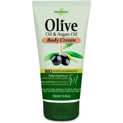 Afbeelding van HerbOlive Body Crème *Olijfolie &amp; Arganolie* 150ml