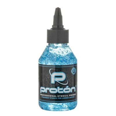 Afbeelding van Proton Professionele sjabloon Primer blauw 100 ml / 3,4 oz Fixator Tattoo sjablonen extra sterk Stencil