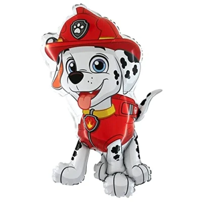 Afbeelding van Ballonheld Paw Patrol Marshall opblaasbare ballon, ca. 80 cm, geschikt voor helium, lange drijvende duur