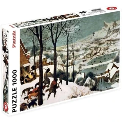 Afbeelding van Piatnik Hunters in the Snow Pieter Bruegel (1000)