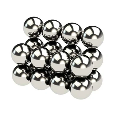 Afbeelding van Neodymium magneten, 20 stuks, zilver, rond, diameter 8 mm, hechtkracht: ca. 3,5 kg, magneten voor whiteboard, prikbord, magneetbord, werkplaats