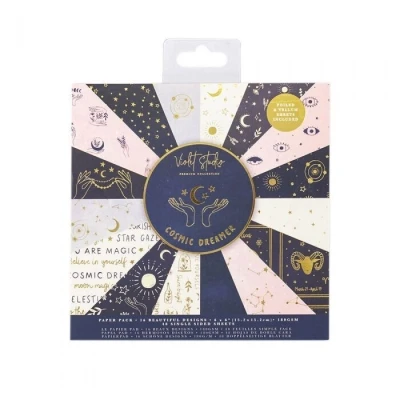 Afbeelding van Violet Studio Paperpad 15x15 cm Cosmic Dreamer