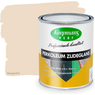 Afbeelding van Koopmans Perkoleum Zijdeglans Dekkend Ready Mixed 0,75 ltr 234 antiekwit Buitengevel &amp; Tuin