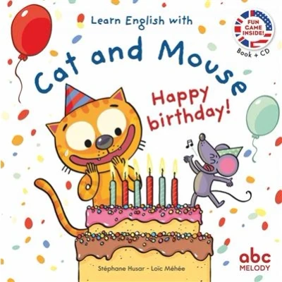 Image de Happy birthday Cat and mouse Livre + CD