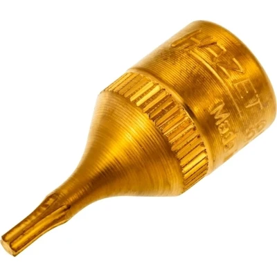 Afbeelding van HAZET Torx 8502 T8 Steeksleutelelement Chroom vanadium staal Binnen gekarteld