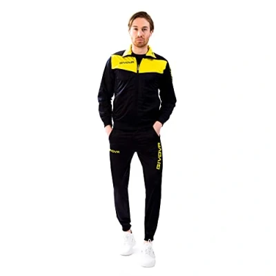 Afbeelding van Givova, visa trainingspak, meerkleurig (blauw/geel), M