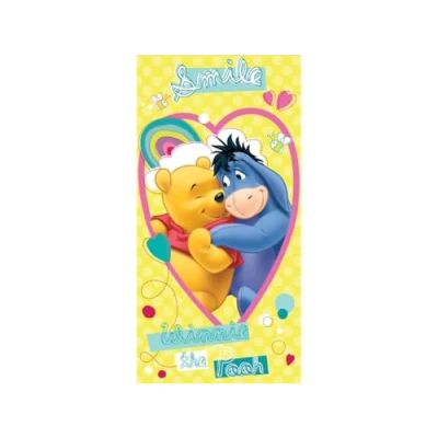 Afbeelding van Disney Winnie the Pooh Smile Strandlaken 70 x 140 cm Multi