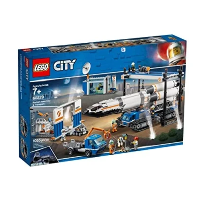 Afbeelding van LEGO City Ruimtevaart Raket Bouwen en Transporteren 60229