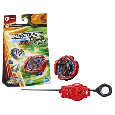 Afbeelding van Hasbro Beyblade Quad Drive tol en launcher, meerkleurig (F3338EU4)