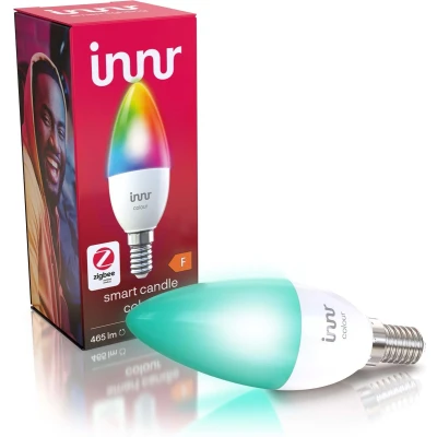 Afbeelding van Innr Kaarslamp E14 Color werkt met Philips Hue