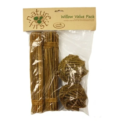 Afbeelding van Happy Pet Wilgen Value Pack 2 Sticks/2 Balls 26X9X9 CM