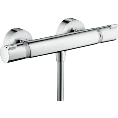 Afbeelding van Hansgrohe Ecostat Comfort douchekraan thermostatisch met koppelingen chroom
