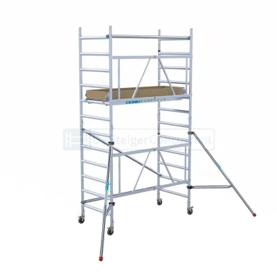 Afbeelding van Module A4 Euroscaffold Kamersteiger 90x190x4.7m werkhoogte