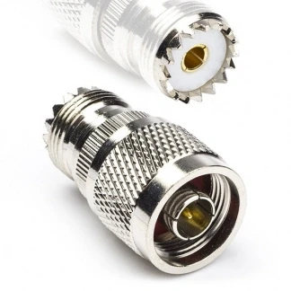 Afbeelding van N plug UHF (PL259) adapter Nedis