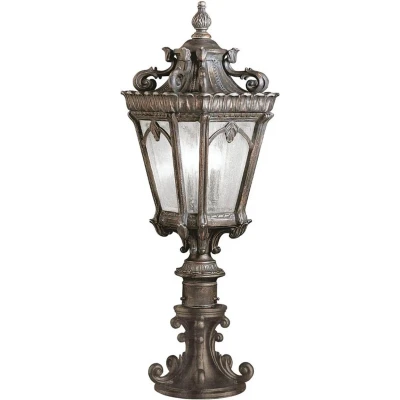 Afbeelding van Kichler Mini LED Tuin Pilaar Tournai 2X E14 Max 60W IP44 (Outdoor) Londonderry