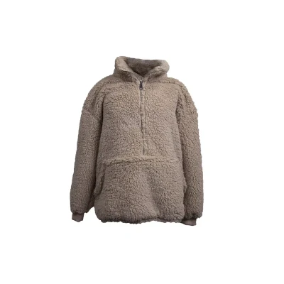 Afbeelding van Hoodie willow 60x67 cm taupe Unique Living