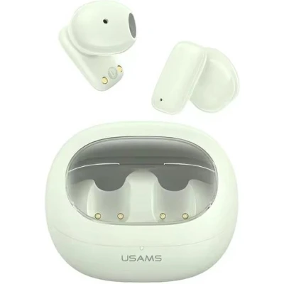 Afbeelding van USAMS Bluetooth 5.3 TWS TD serie hoofdtelefoon draadloos groen/groen BHUTD04 (TD22)