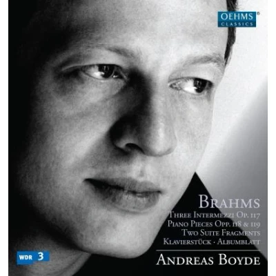 Image de 3 intermezzi op 117 Complete works for solo piano volume 5