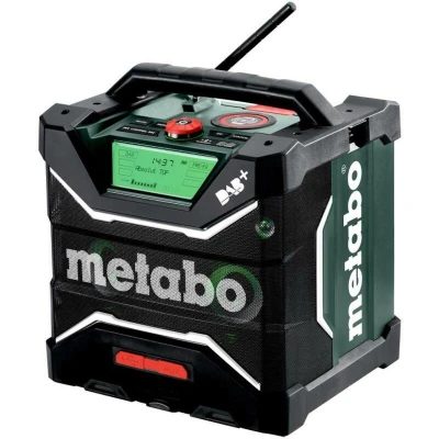Afbeelding van Metabo RC 12 18 32W BT DAB+ Accu Bouwradio met laadfunctie en bluetooth 18V excl. accu&#039;s lader