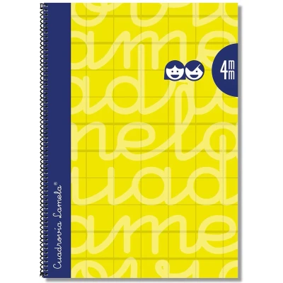 Afbeelding van Schrift Lamela Geel A4 5 Stuks