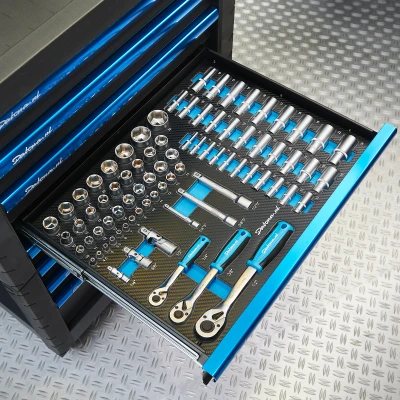 Afbeelding van 80 delige doppenset in &quot;PRO&quot; softmodule