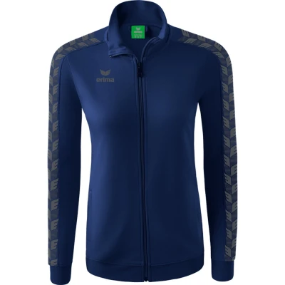 Afbeelding van Essential Team Tracktop jack dames new navy/slate grey / 44