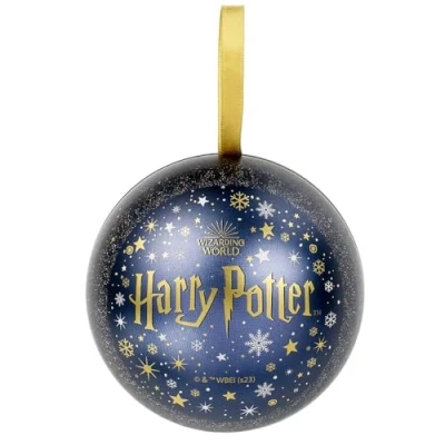 Afbeelding van The Carat Shop Harry Potter Luna Lovegood Kerstbal Cadeaubal met Ketting