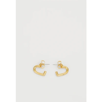 Afbeelding van kate spade new york Heart YOU Hoops Oorbellen goldcoloured, Dames, Maat: One Size, Gold coloured