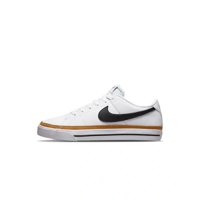 Afbeelding van Nike Chaussures De Sport Wmns Court Legacy Nn, White/Black Desert Ochre Team Orange, DH3161 100, 37.5 EU (6.5 US)