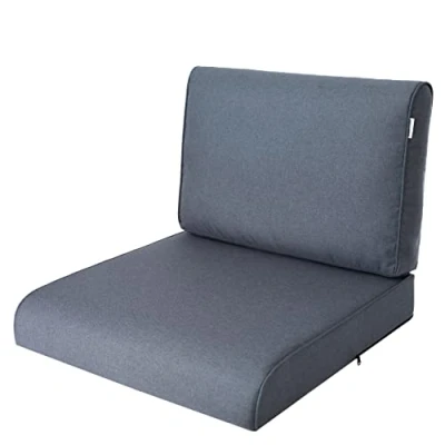 Afbeelding van PillowPrim, kussen voor rotan stoel, buiten, palletkussen, marineblauw, 70 x cm
