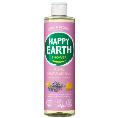 Afbeelding van Happy Earth 100% Natuurlijke Shower Gel Lavender Ylang