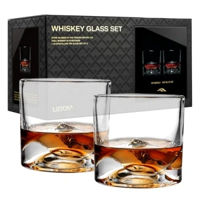 Afbeelding van Liiton Whiskey Glazen Denali 230 ml 2 Stuks