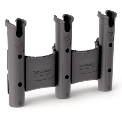 Afbeelding van Railblaza Rodstow Rod Holder Triple With Storage Black Bootsteun
