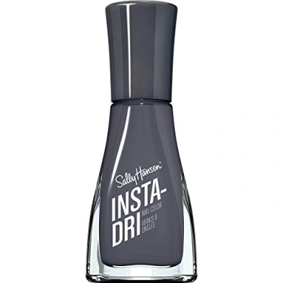 Image de Sally Hansen Insta Dri Vernis à ongles Graisse Lightning, séchage rapide en 60 secondes, longue durée, sans traces, finition brillante, formule 3 1, base et top coat intégrées, 9,17 ml